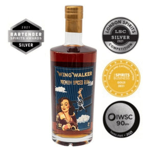 Wing Walker Rum 70cl.  Horse Guards London Dry Gin Ltd